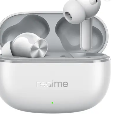 realme Buds T200 Lite with 12.4mm Driver, 48hrs Playback, AI ENC & Dual-Device Pairing Bluetooth  (Storm Grey, True Wireless)